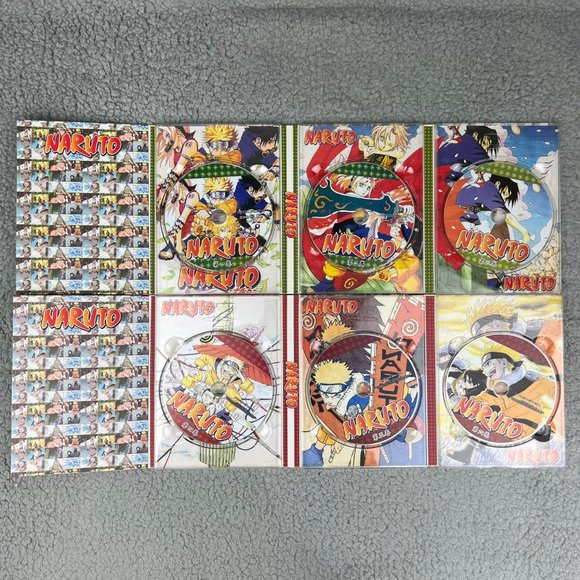Naruto Parts 1-8 DVD Set 24 Disc Chapters 1-106 Anime Manga Series Cartoon Lot 1 - Picture 7 of 11